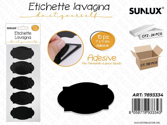 Etichette Lavagna Adv 7*4CM 10 Pcs