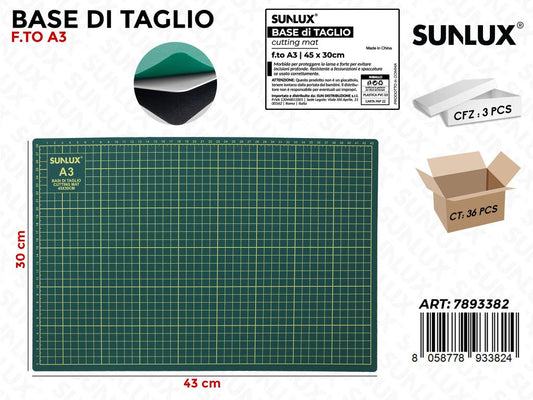 Base di Taglio F.to A3 43*30 Cm