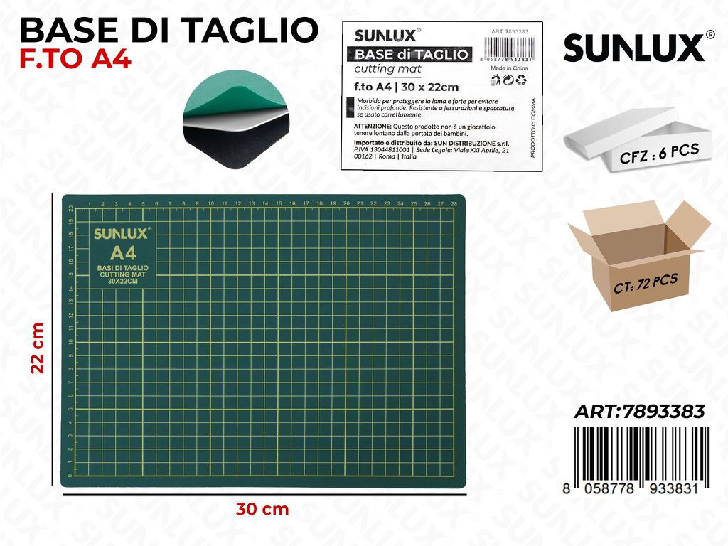 Base di Ritaglio F.to Aa 30*22 Cm