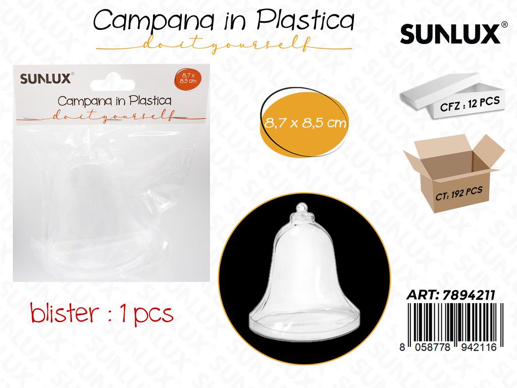 Campana in Plastica 8.7*8.5CM