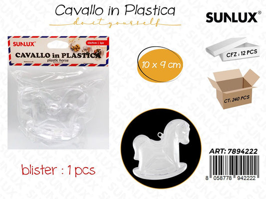 Cavallo in Plastica 10*9CM