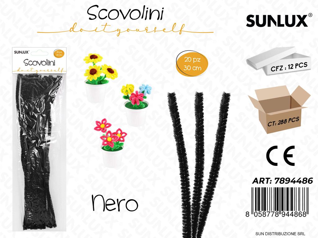 Scovolini Nero 20PCS 30CM