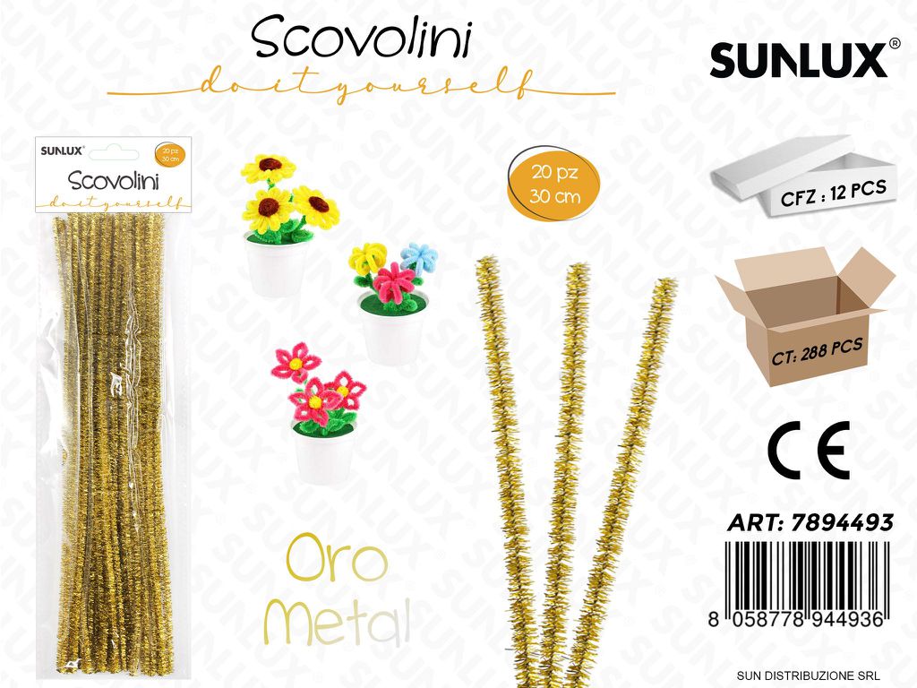 Scovolini Oro Metal 20PCS 30CM