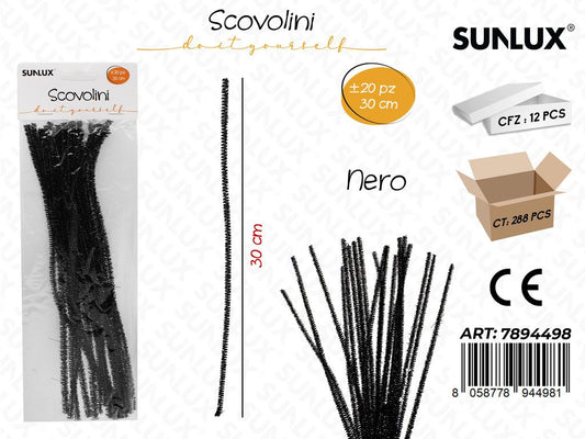 Scovolini Nero Metal 20PCS 30CM