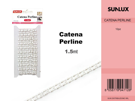 STRASS MAGLIA 1.5MT/PZ DA 12**