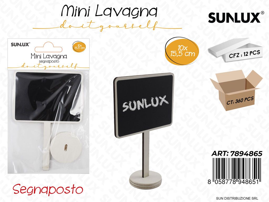 Mini Lavagna Segnaposto 15.5*10CM