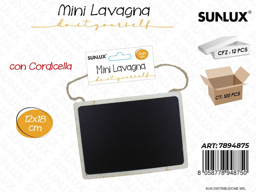 Mini Lavagna Appen. 18*12 Cm