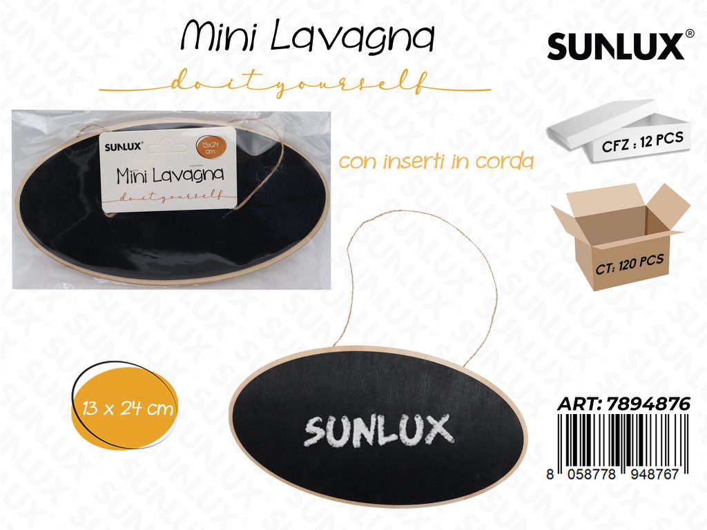 Mini Lavagna Appen. 24*13 Cm