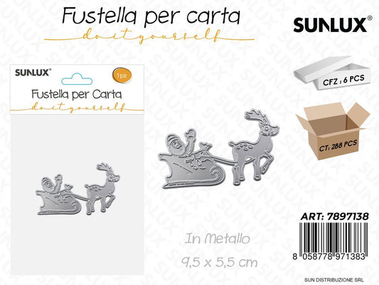 Fustelle per Carta Natale in Metallo 9.5*5.5CM