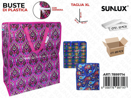 Sunlux Buste Plastica c/ Cerniera 70*80*30CM