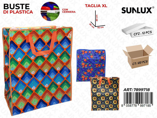 Sunlux Buste Plastica c/ Cerniera 70*80*30CM