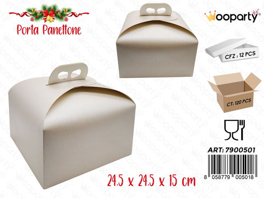 Sunlux Porta Panettone 24.5*24.5*15CM