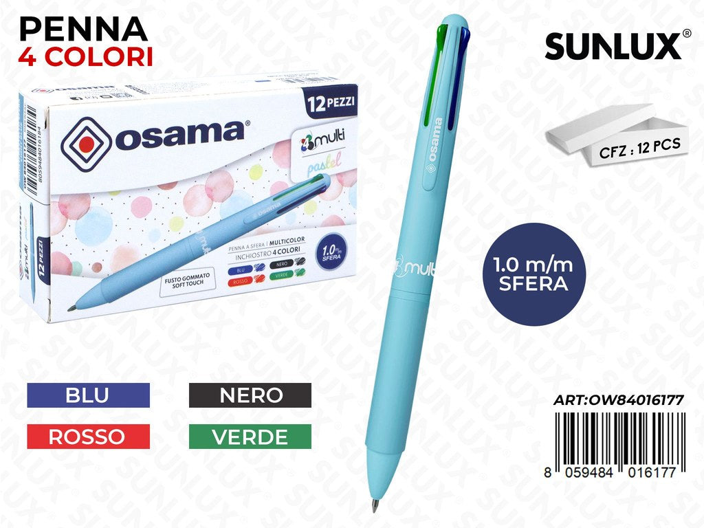 Penna Sfera 4MULTI Color Light Blue Pastel