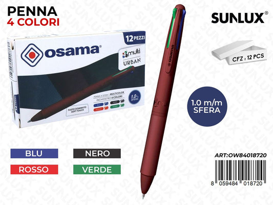 Penna Sfera 4MULTI Color Rustic Red Urban