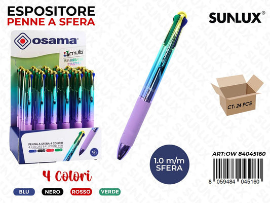 Esp. Penna Sfera 4MULTI Raimbow Pastel