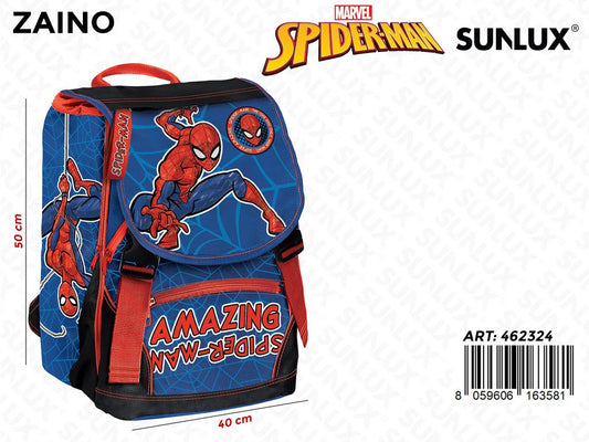 ZAINO ESTENSIBILE SPIDERMAN AMAZING 40*50CM /PZ DA 4**