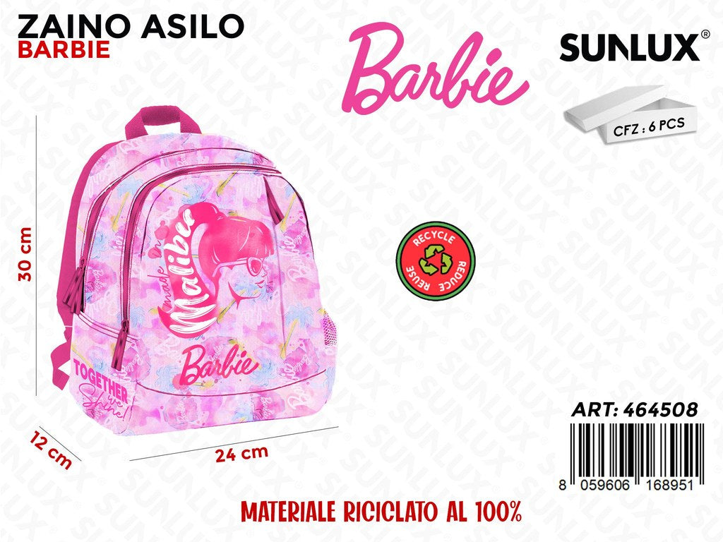 ZAINO ASILO BARBIE 24*30CM