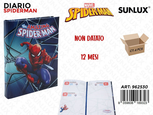 DIARIO 12MESI ND SPIDERMAN AMAZING