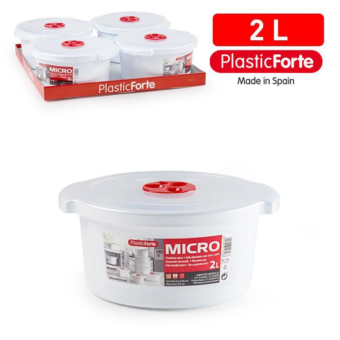 Casseruola microonde 2 L