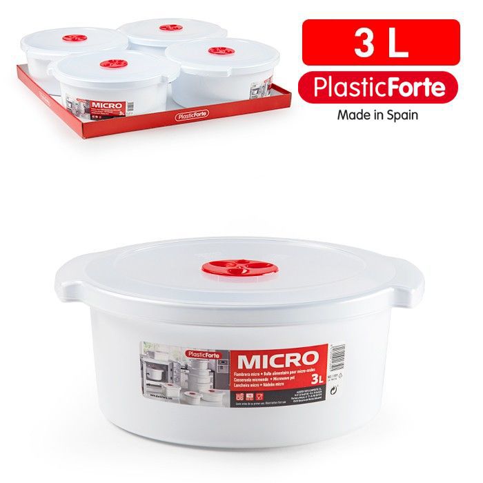 Casseruola microonde 3 L