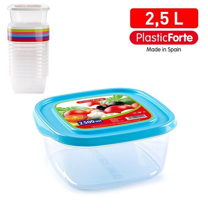 Contenitore BASIC quadrato 2,5 L