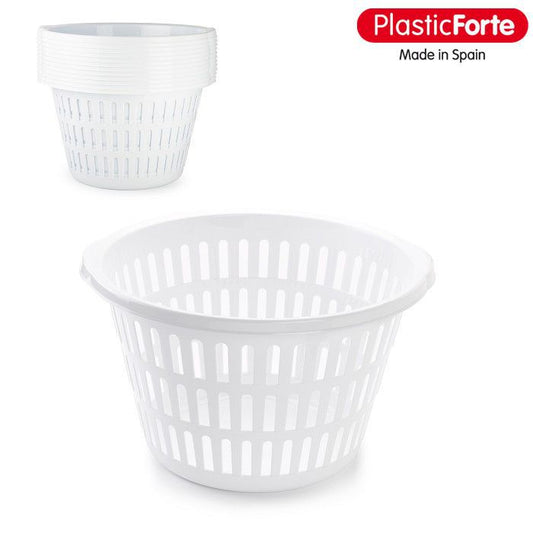 Cesto per la biancheria Tondo BIANCO