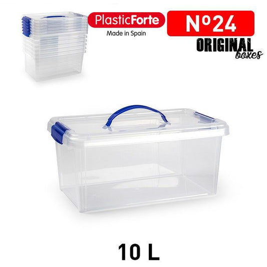 Scatola multiuso No 24 10 L TRASPARENTE
