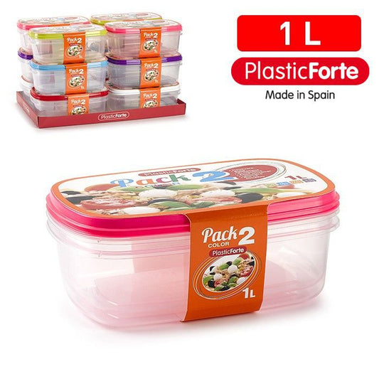 Pack 2 contenitori 1 L