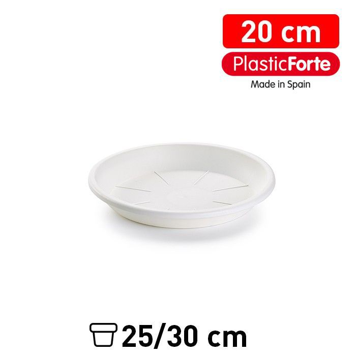 Sottovaso 20 cm BIANCO