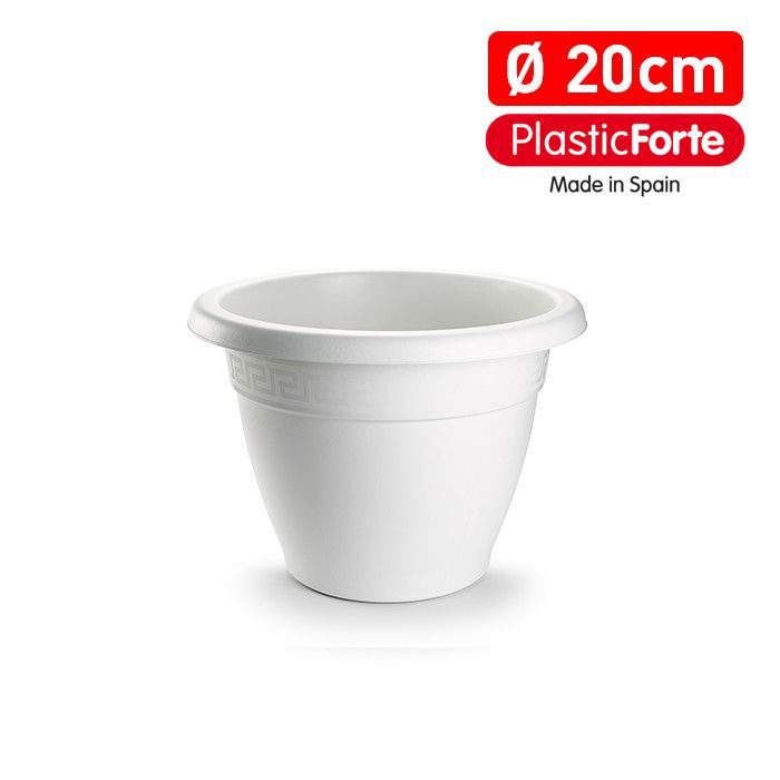 Vaso 20 cm BIANCO