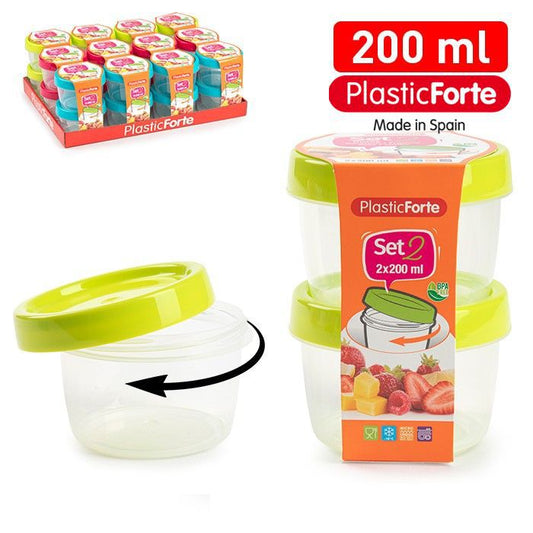 Set 2 barattoli 200 ML GAMMA CLASSICA