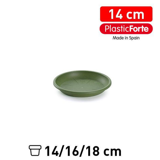 Sottovaso 14 cm VERDE JAR