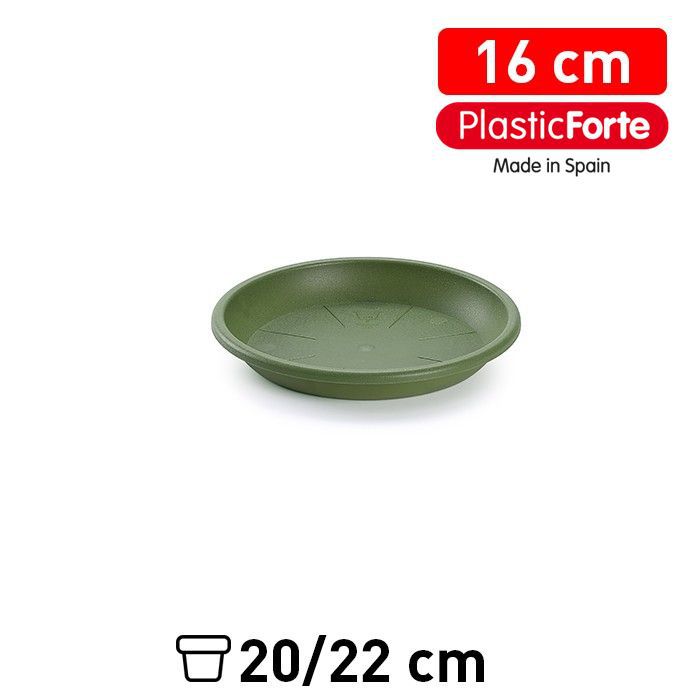 Sottovaso 16 cm VERDE JAR