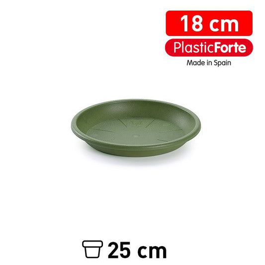 Sottovaso 18 cm VERDE JAR