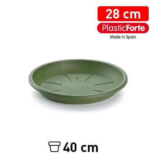 Sottovaso 28 cm VERDE JAR
