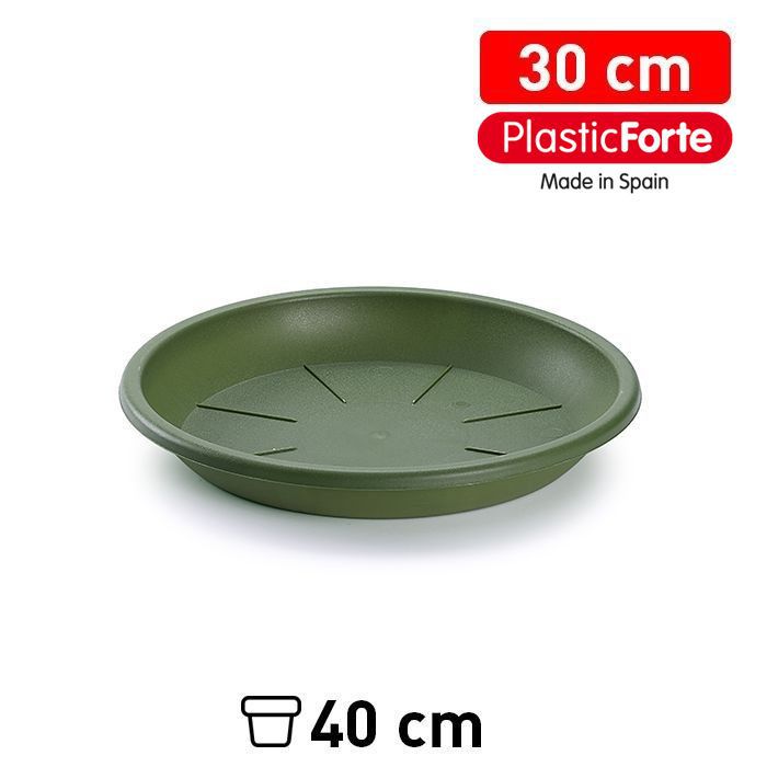 Sottovaso 30 cm VERDE JAR