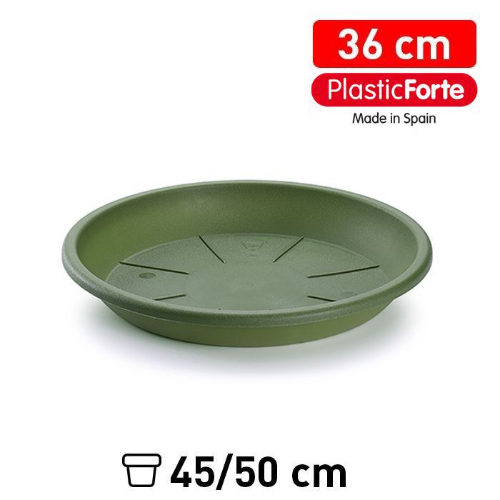 Sottovaso 36 cm VERDE JAR