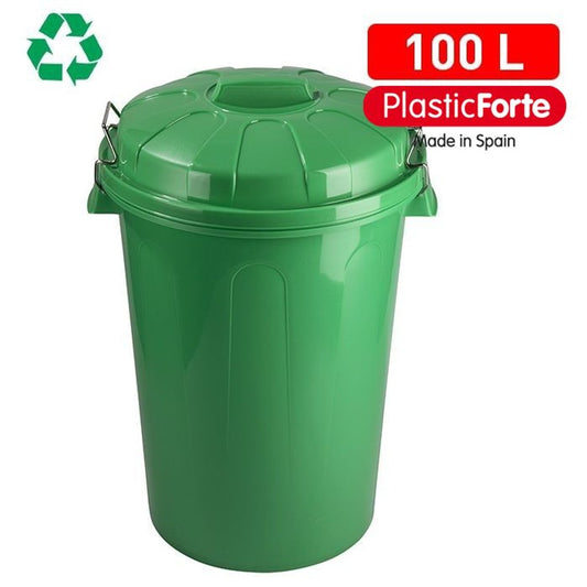 Bidone 100 L Verde Parchis