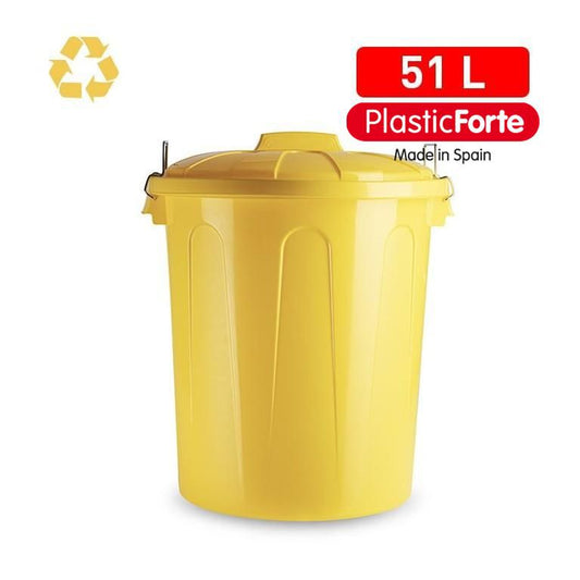 Bidone 51 L Amarillo Parchis F17