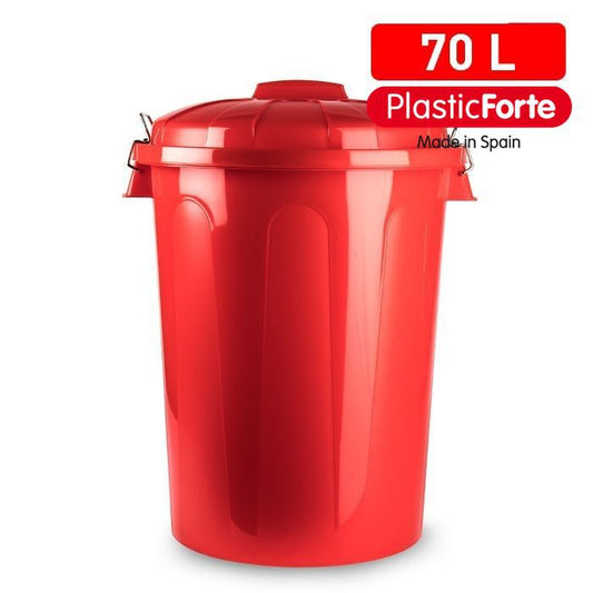 Bidone 70 L ROSSO