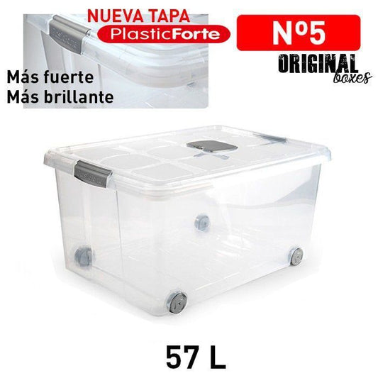 Scatola multiuso No 5 57 L ARGENTO