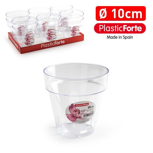 Vaso PS tondo 10 cm