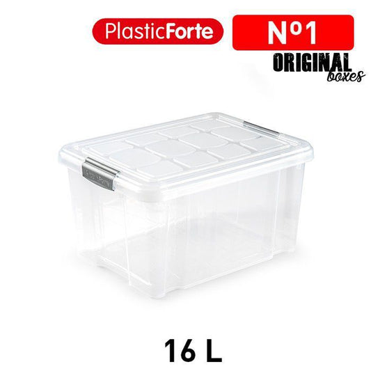Scatola multiuso No 1 16L ARGENTO