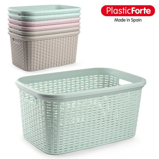 Cesto Biancheria Rattan 35 L 35,5x53,5 SURT VRM