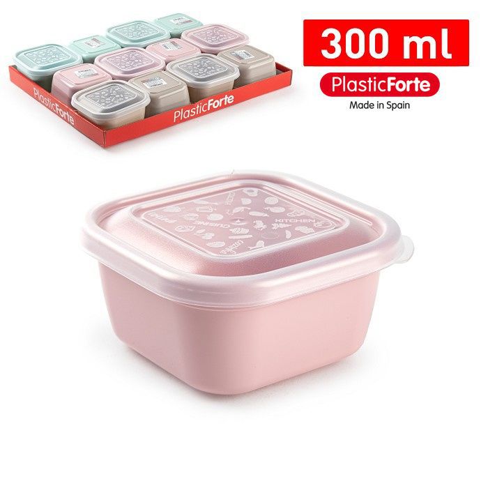 Contenitore quadrato 300 ml SURT VRM