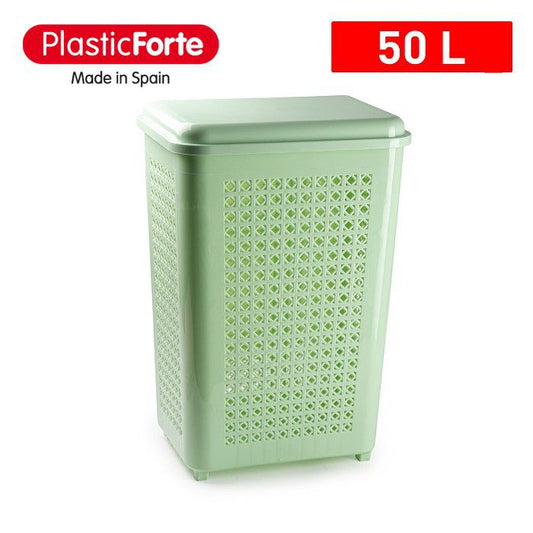 Portabiancheria Verde Rattan