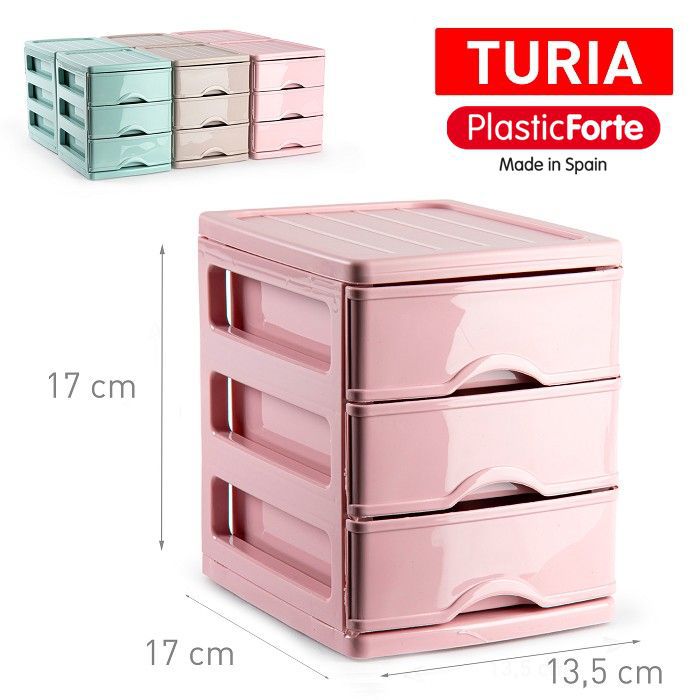 Cassettiera 3 cassetti Turia Assortimento VRM ALL