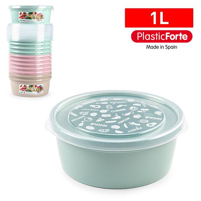 Contenitore BASIC tondo 1 L SURT VRM COMBI