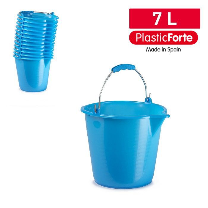 Secchio 7 L Blu Traslucide