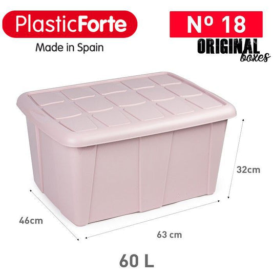Scatola multiuso No 18 60 L ROSA PALO